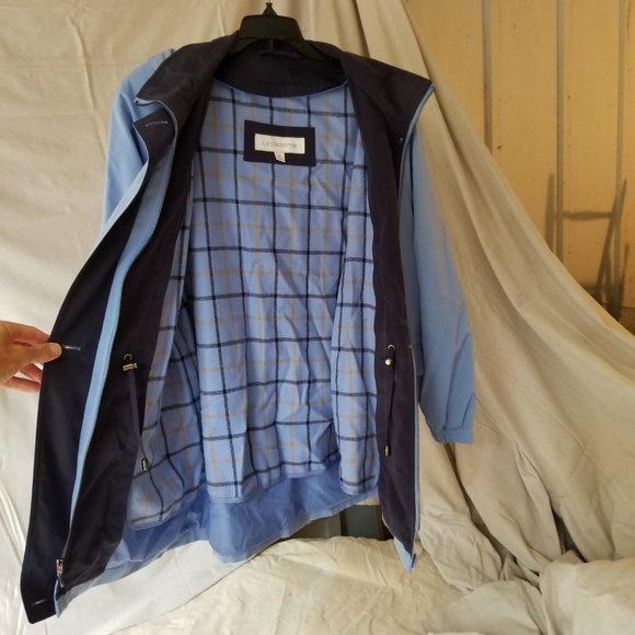 Women’s Liz Claiborne Winter Coat Blue – size Medium - Picture 8 of 8